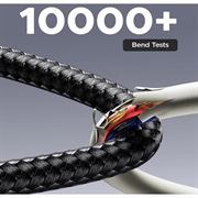 Ugreen 240W USB-C-kabel med skærm - 480Mbps - 2m - grå