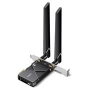 Ugreen BE6500 netværkskort - Wi-Fi 7/Bluetooth 5.4, 6 dBi-antenner - sort