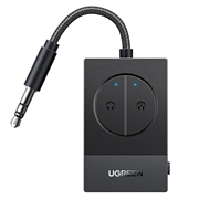 Ugreen BT305 Bluetooth 5.4 lydadapter med dobbelt 3.5mm-stik - sort