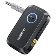 Ugreen BT509 Bluetooth 6.0-modtager med LDAC og AI-støjreduktion - sort
