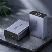 Ugreen CM455 videoadapter HDMI/RJ45 - 1080P - grå