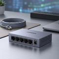 Ugreen CM933 5-ports Gigabit Ethernet-switch med RJ45-stik