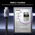 Ugreen HD171 8K HDMI 2.1-kabel - 3m - grå