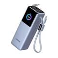 Ugreen PB728 25000mAh powerbank med TFT-skærm - 200W - grå
