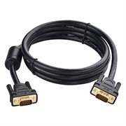 Ugreen VG101 VGA-kabel - 10m - 1080p - sort