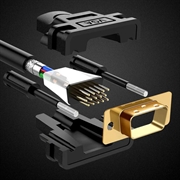 Ugreen VG101 VGA-kabel - 10m - 1080p - sort