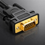 Ugreen VG101 VGA-kabel - 10m - 1080p - sort