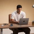 Ugreen X616 4-i-1 hurtigvægoplader 100W - USB-C-kabel, USB-A og 2 USB-C-porte - Grå