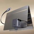 Ugreen X616 4-i-1 hurtigvægoplader 100W - USB-C-kabel, USB-A og 2 USB-C-porte - Grå