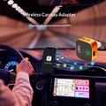 Ultra K15 2-i-1 trådløs CarPlay- og Android Auto-adapter - orange