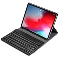 Ultra-Slim iPad Pro 11 2022/2021/2020/2018 Cover med Bluetooth Tastatur - Sort