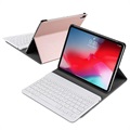 Ultra-Slim iPad Pro 11 2022/2021/2020/2018 Cover med Bluetooth Tastatur - Rødguld