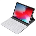 Ultra-Slim iPad Pro 11 2022/2021/2020/2018 Cover med Bluetooth Tastatur - Rødguld