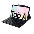 Ultra-Slim Samsung Galaxy Tab A7 10.4 (2020) Cover med Bluetooth Tastatur - Sort