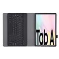 Ultra-Slim Samsung Galaxy Tab A7 10.4 (2020) Cover med Bluetooth Tastatur - Sort