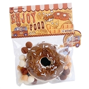 Ultrablødt TPR-squishy-legetøj - Chokoladedonut