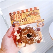 Ultrablødt TPR-squishy-legetøj - Chokoladedonut