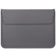Ultra tyndt sleeve i kunstlæder til MacBook 12" - Grå