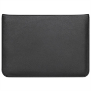 Ultra tyndt sleeve i kunstlæder til MacBook Air 13.3/Pro 13.3 - Sort