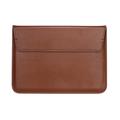 Ultra tyndt sleeve i kunstlæder til MacBook 12" - Brun