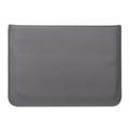 Ultra tyndt sleeve i kunstlæder til MacBook Air 13.3/Pro 13.3 - Grå