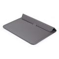 Ultra tyndt sleeve i kunstlæder til MacBook Air 13.3/Pro 13.3 - Grå