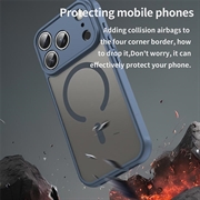 iPhone 18 Pro UltraGuard Matte MagSafe Cover - mørkeblå