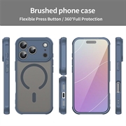 iPhone 18 Pro UltraGuard Matte MagSafe Cover - mørkeblå