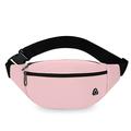 Unisex enkelt skuldertaske / crossbody-taske - pink