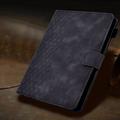Universal 3D Pattern Smart Tablet Folio Etui - 10" - Sort