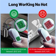 Universal 4-Port Hurtig Oplader USB Power Adapter - 48W - Sort