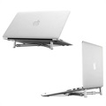 Universal Udvideligt Aluminum Laptop Stativ - 12-17" - Sølv