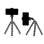 Universal Fleksibelt Smartphone Tripod Stativ - 60-85mm - Sort