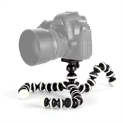 Universal Fleksibelt Smartphone Tripod Stativ - 60-85mm - Sort