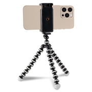 Universal Fleksibelt Smartphone Tripod Stativ - 60-85mm - Sort