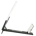Universal Foldbar Smartphone Forstørrelsesglas - 14" - Sort