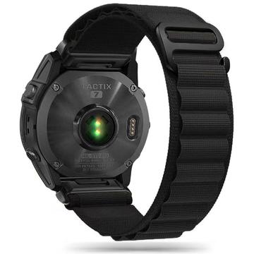 Universal Garmin Tech-Protect Nylon Pro-rem - 26 mm - sort
