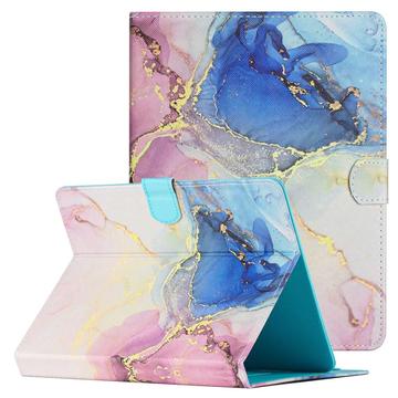 Universal Marble Pattern Folioetui til Tablet - 10"