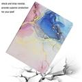 Universal Marble Pattern Folioetui til Tablet - 10"