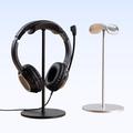 Universel hovedtelefonholder i metal - sort