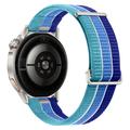 Universel nylon-urrem med hurtigudløser og Magic Tape, 18mm - Ø Blå