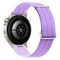 Universel nylon-urrem med hurtigudløser og Magic Tape, 18mm - lavendel-lilla