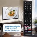 Universal fjernbetjening til Hisense TV - svarer til ERF3E80H