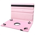 Universal Rotary Folio Cover til Tabletter - 9-10" - Pink