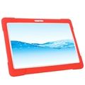 Universal Stødsikker Silikone Taske til Tabletter - 10" (Open Box - Fantastisk stand) - Rød
