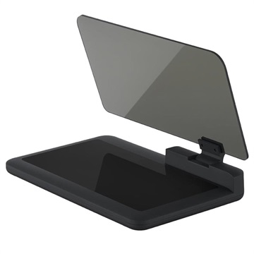 Universal Smartphone HUD Bilholder - 6" - Sort