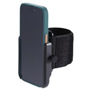 Universal sportsarmbånd med smartphoneholder - 4"-7" - sort