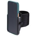 Universal sportsarmbånd med smartphoneholder - 4"-7" - sort