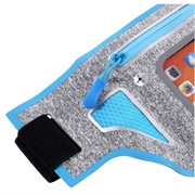 Universal Sportstaske til Smartphones - 7" - Babyblå