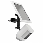 Universal 3-vejs montering i rustfrit stål til overvågningskamera